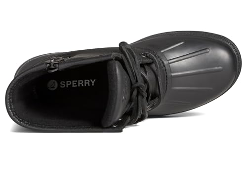 Sperry Women's Saltwater 2.0 Duck Boot, Textile Black, 9.5Sperry Women's Saltwater 2.0 Duck Boot, Textile Black, 9.5