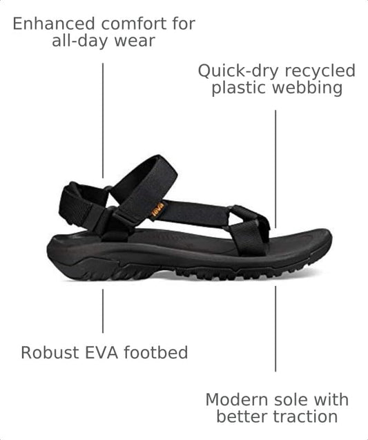 Teva Men's Hurricane XLT2, Black, 12 M USTeva Men's Hurricane XLT2, Black, 12 M US