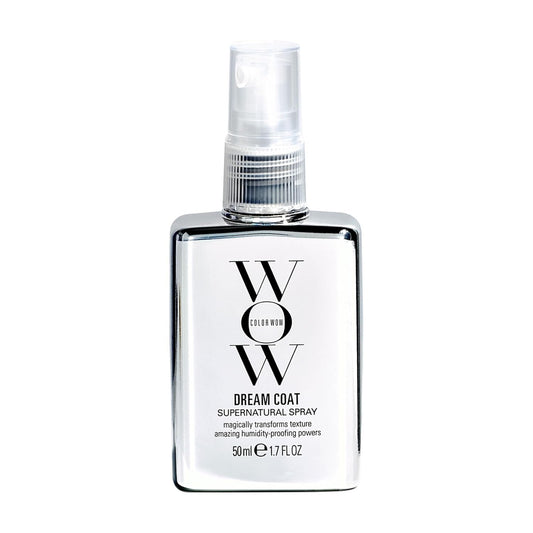COLOR WOW Dream Coat Supernatural Spray, Anti-Humidity Frizz Control and Heat Protectant for Glassy, Shiny Hair