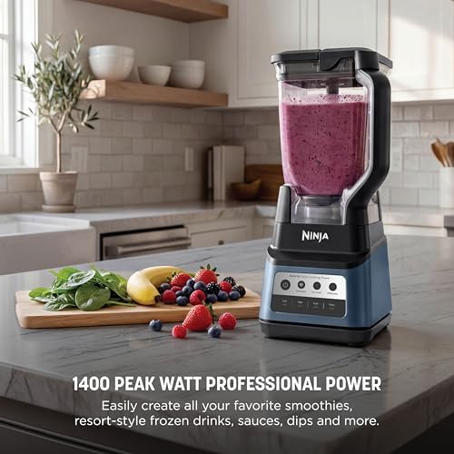 Ninja Professional Plus Blender with Auto-iQ | Smoothie and Ice Cream Maker, Frozen Drink Mixer, Margarita Machine | Total Crushing Pitcher