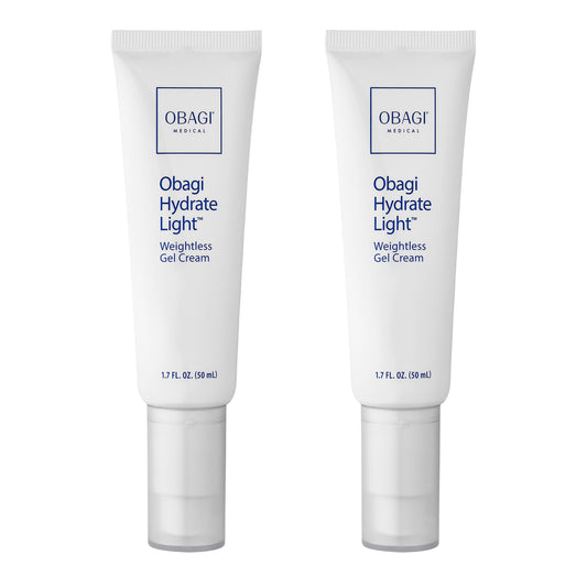 Obagi Hydrate Light Oil-Free Moisturizer – Fast-Absorbing, Lightweight Gel for Acne-Prone Skin – Non-Comedogenic, Hypoallergenic with Soothing Niacinamide, Glycerin & Ceramides for 24-Hour Hydration