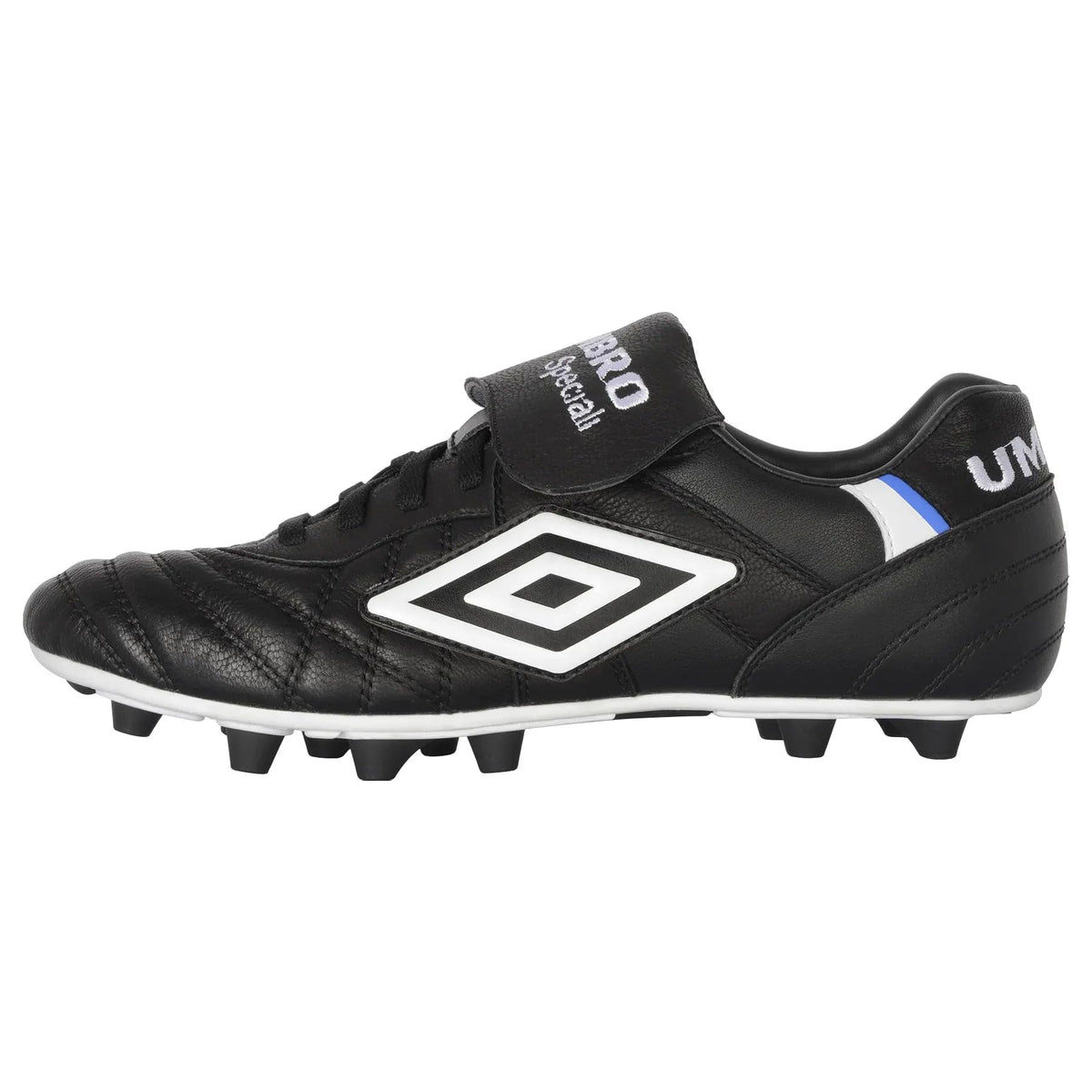 Umbro Men's Speciali Pro 24 GL FG Soccer Cleats, White/Black/Blue, 11Umbro Men's Speciali Pro 24 GL FG Soccer Cleats, White/Black/Blue, 11