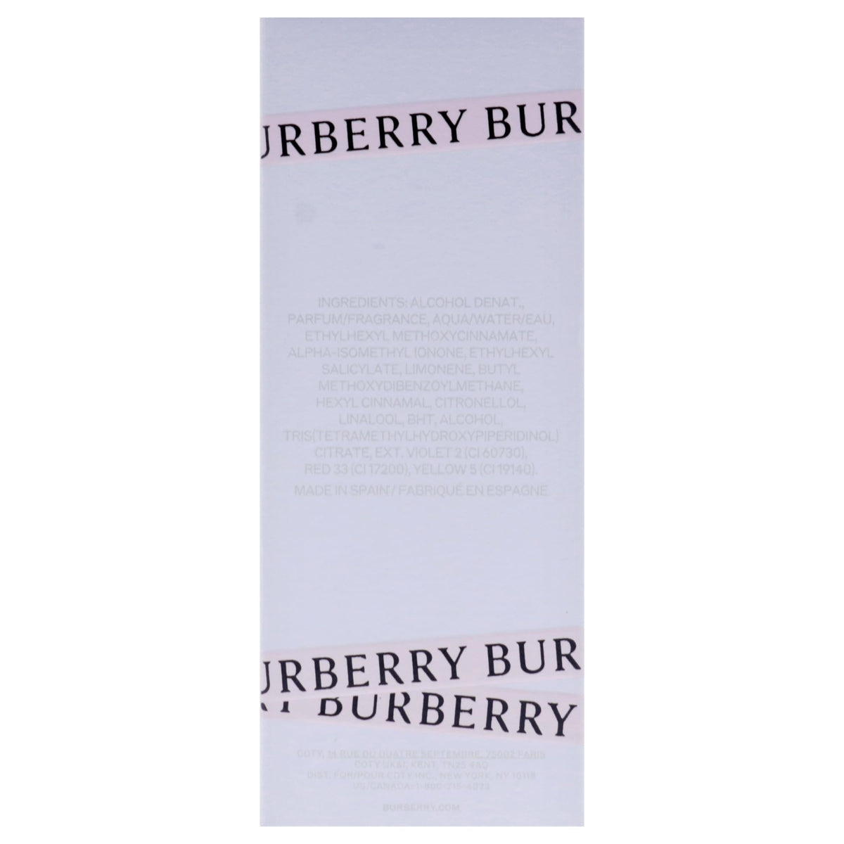 Burberry Her 1 Piece Gift Set for Women, 3.3 Oz EDP and 0.33 Oz EDP