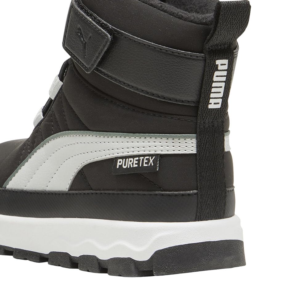 Puma Unisex-Child, Evolve Boot Alternate Closure, Puma Black-Ash Gray-Puma White, Little Kid 11Puma Unisex-Child, Evolve Boot Alternate Closure, Puma Black-Ash Gray-Puma White,…
