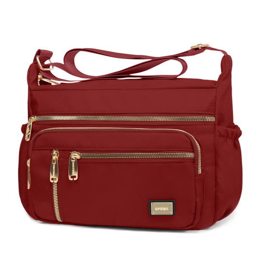 NPBAG Crossbody Bag for Women, Shoulder Purse Handbag Messenger Bag, Trendy Pocketbooks, Waterproof and Multi-Pockets