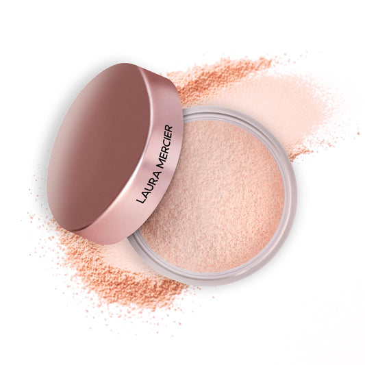 Laura Mercier Translucent Loose Setting Powder, 24HR Shine Control, Soft Matte Finish, Long-Lasting Wear, Normal to Oily Skin, 4 Shades for Virtually All Skin Tones, Artistry Icons Set