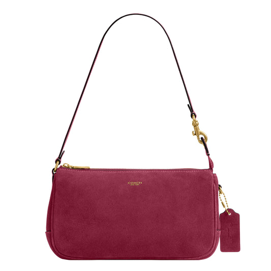 Coach Women's Natural Grain Leather Plaza Bag