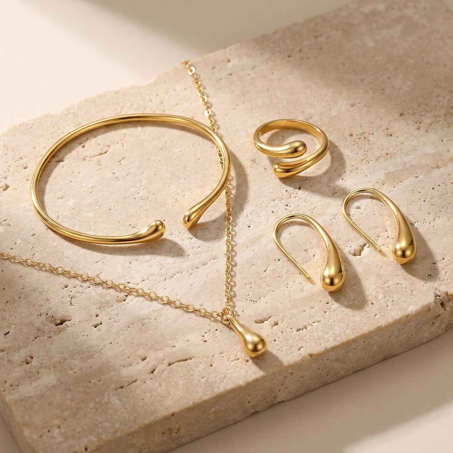 Premium Gold-Plated Stainless Steel Jewelry – Tarnish-Resistant & Waterproof From Uncle LOL