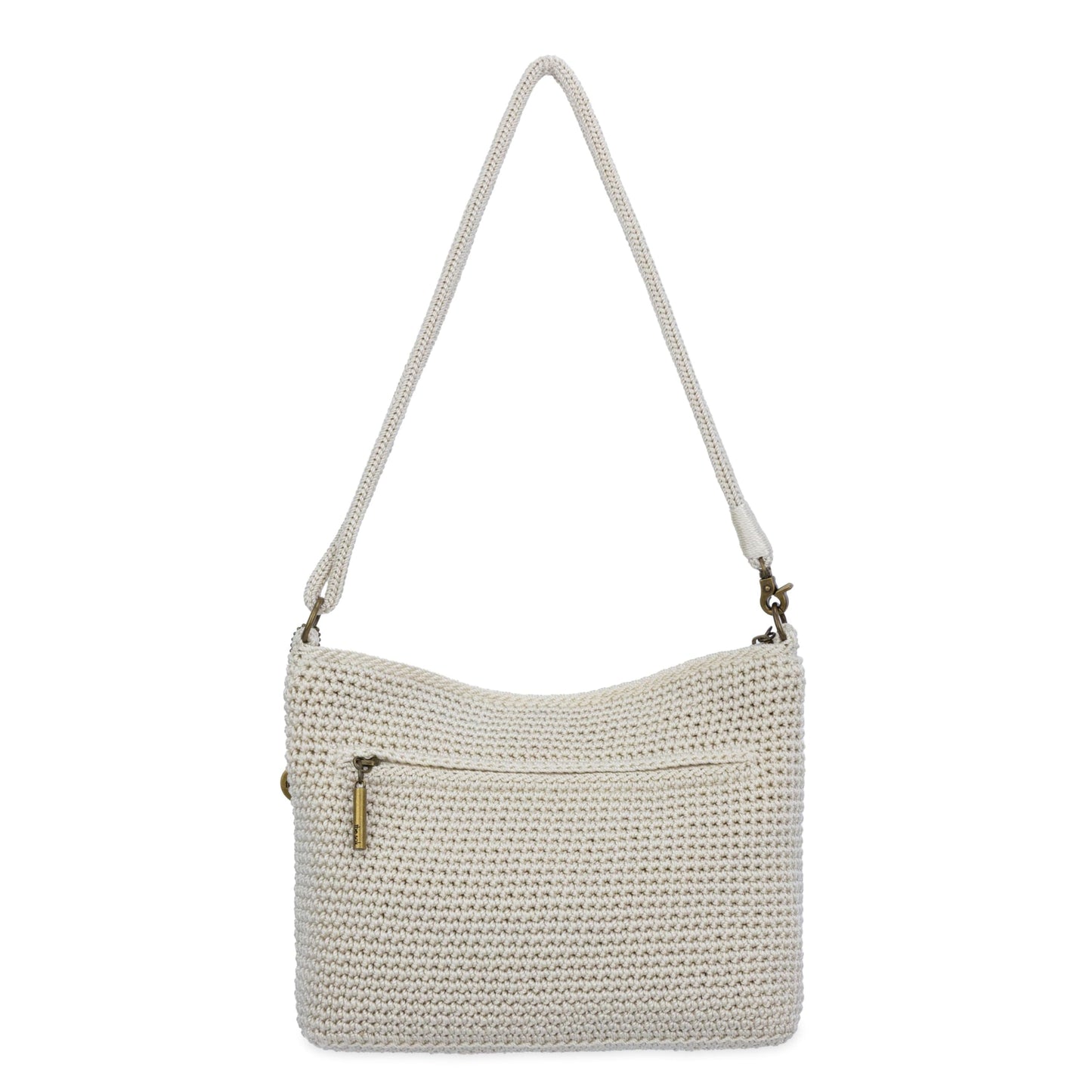 The Sak Lumi Convertible Crossbody Purse - Women's Handbag for Everyday & Travel, 3-in-1 Small Crossbody in Crochet & Leather