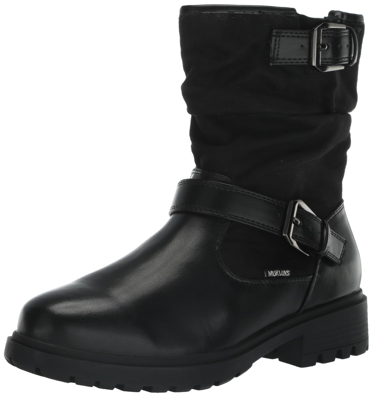 MUK LUKS Women's Scarlett Sabrina Boots, Black, 6MUK LUKS Women's Scarlett Sabrina Boots, Black, 6