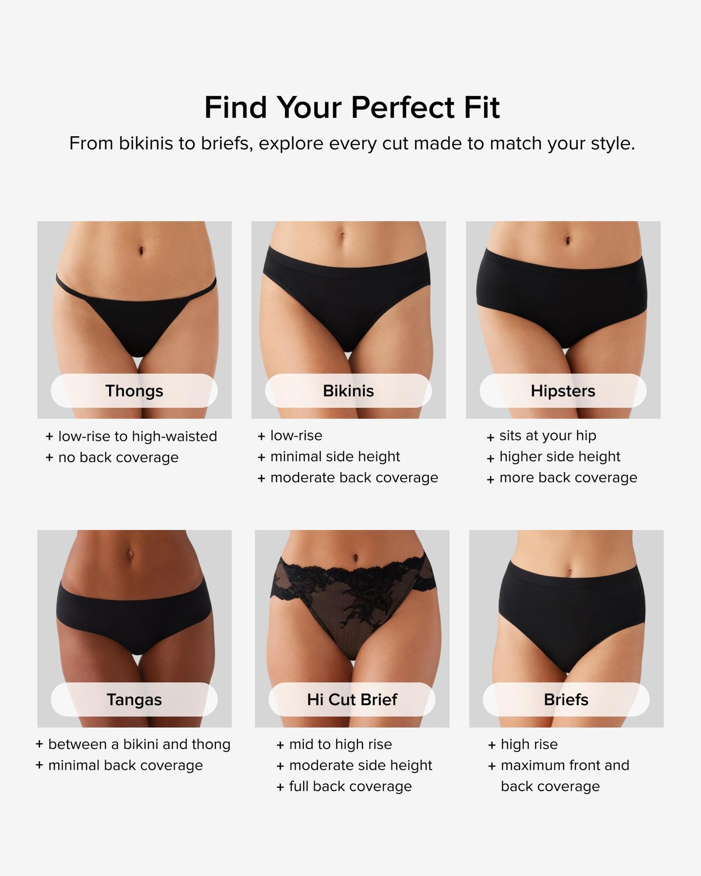 Wacoal Women's B-Smooth Seamless Hi-Cut Brief Panty, 834175