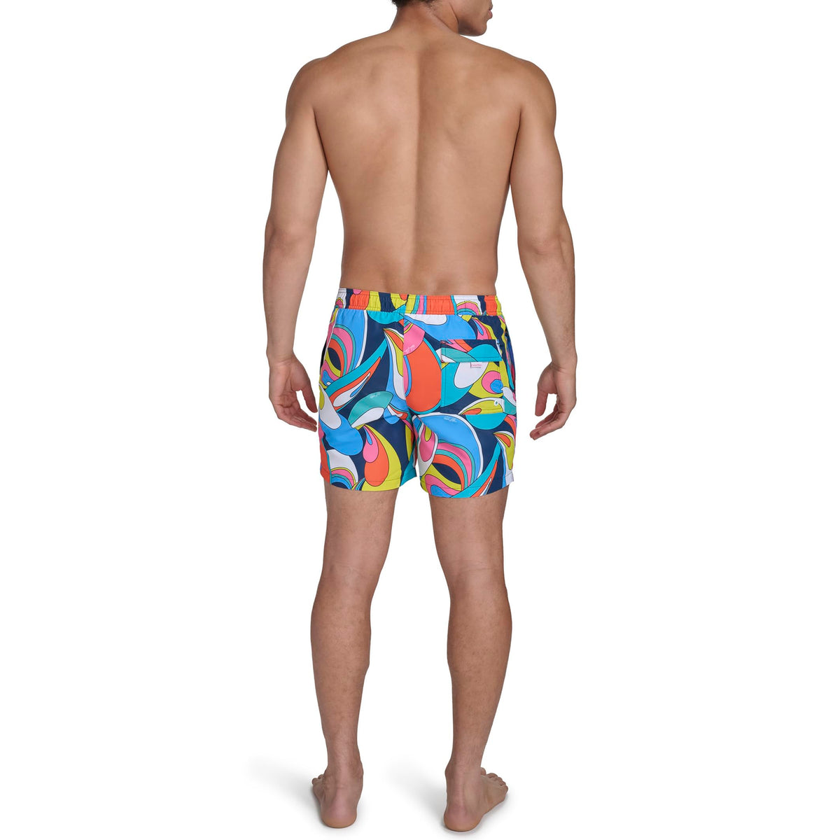 Calvin Klein Men's Swim Swim Trunk,Black,Large