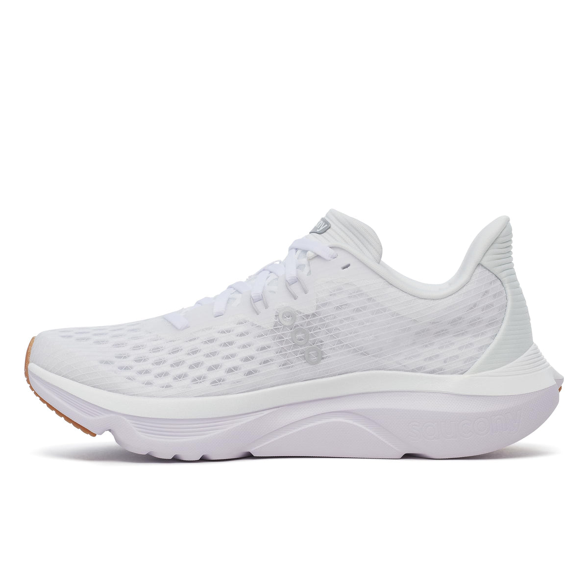 Saucony Women's Kinvara 16 Sneaker, White/Gum, 8.5Saucony Women's Kinvara 16 Sneaker, White/Gum, 8.5