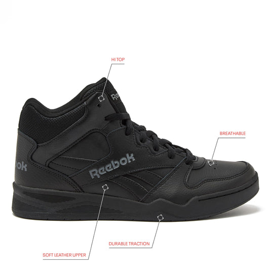 Reebok Royal BB4500 Hi2 High Top Shoes for Men, Athletic Men’s Sneakers