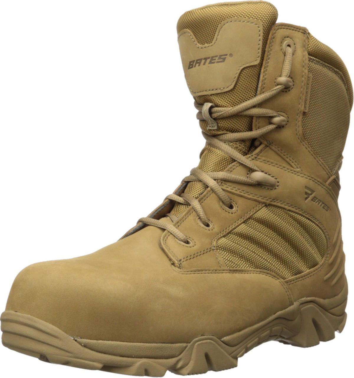 Bates mens Gx-8 Waterproof Composite Toe Side Zip Work Boot, Coyote, 10.5 X-Wide USBates mens Gx-8 Waterproof Composite Toe Side Zip Work Boot, Coyote, 10.5 X-Wide US