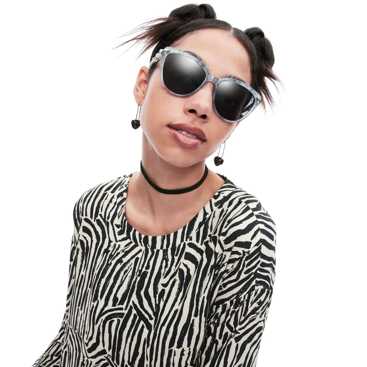Betsey Johnson Women's Soul Shine Sunglasses Cateye, Leopard, 58 mmBetsey Johnson Women's Soul Shine Sunglasses Cateye, Leopard, 58 mm