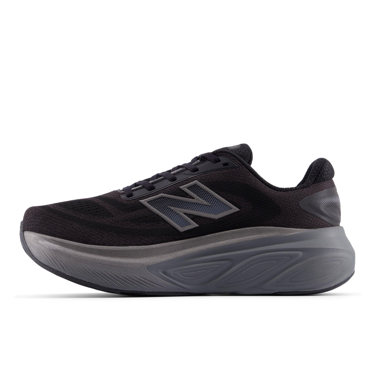 New Balance Men's Fresh Foam X More V6 Running Shoe, Black/Castlerock/Black Metallic, 14 WNew Balance Men's Fresh Foam X More V6 Running Shoe, Black/Castlerock/Black Met…