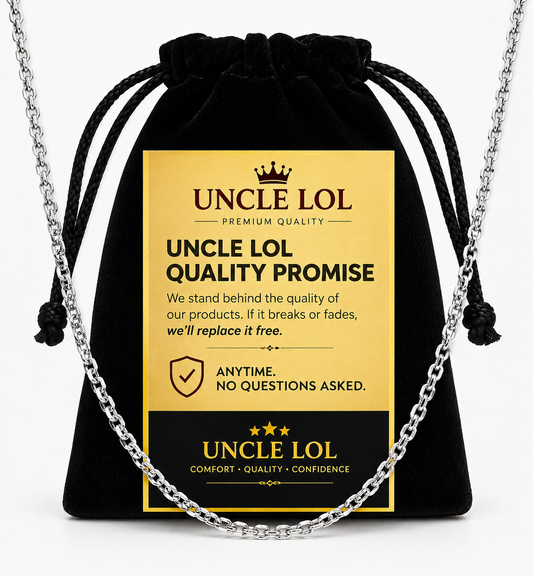 Premium Gold-Plated Stainless Steel Jewelry – Tarnish-Resistant & Waterproof From UNCLE LOL