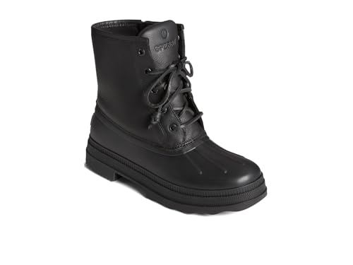 Sperry Women's Saltwater 2.0 Duck Boot, Textile Black, 9.5Sperry Women's Saltwater 2.0 Duck Boot, Textile Black, 9.5