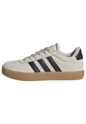Adidas Unisex-Kids VL Court 3.0, White/Black/Grey, 6Adidas Unisex-Kids VL Court 3.0, White/Black/Grey, 6