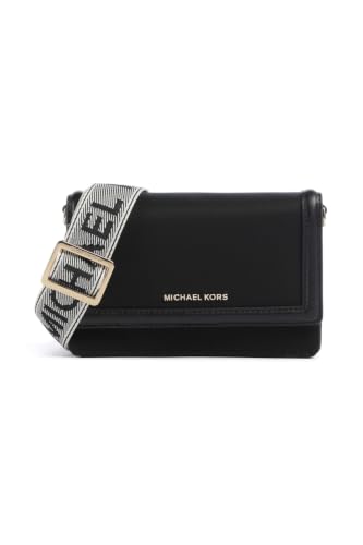 MICHAEL Michael Kors Jet Set Small Phone Web Strap Crossbody Michael Kors Jet Set Small Phone Crossbody Bag, Silver-Tone Hardware/Signature w/Logo Webbing Strap/RosewoodMichael Kors Jet Set Small Phone Crossbody Bag, Silver-Tone Hardware/Signature w/Lo…