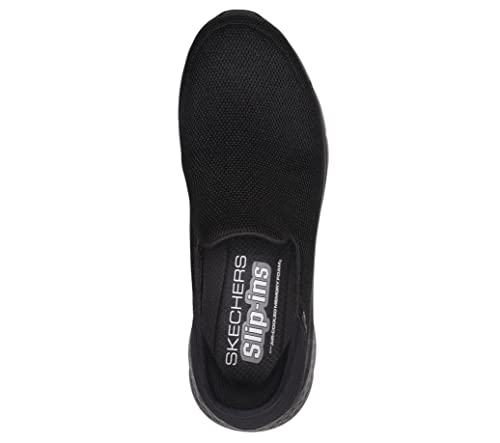 Skechers Men's Go Walk Flex No Hands Hands Free Slip-Ins Sneaker, Black, 10Skechers Men's Go Walk Flex No Hands Hands Free Slip-Ins Sneaker, Black, 10