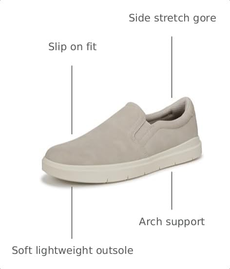Dr. Scholl's Mens Madison CFX Sneaker Oyster Smooth 13 MDr. Scholl's Mens Madison CFX Sneaker Oyster Smooth 13 M
