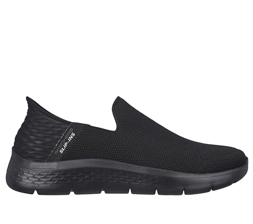 Skechers Men's Go Walk Flex No Hands Hands Free Slip-Ins Sneaker, Black, 10Skechers Men's Go Walk Flex No Hands Hands Free Slip-Ins Sneaker, Black, 10