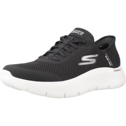 Skechers Women's Go Walk Flex Hands Free Slip-Ins - Grand Entry Sneaker, Burgundy, 7 USSkechers Women's Go Walk Flex Hands Free Slip-Ins - Grand Entry Sneaker, Burgundy, 7 US