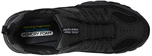 Skechers mens After Burn M. Fit Loafer, Pebble, 9.5 X-Wide USSkechers mens After Burn M. Fit Loafer, Pebble, 9.5 X-Wide US