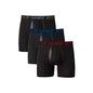Hanes Mens X-temp Total Support Pouch Underwear, Anti-chafing, Moisture-wicking Multi-pack Boxer Briefs, Regular Leg - Marled, XX-Large US
