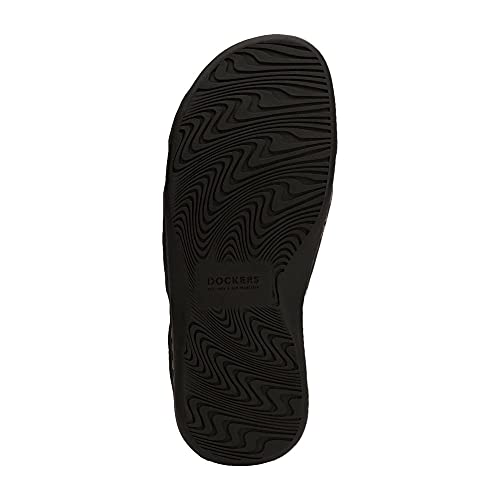 DOCKERS Mens Sunland Casual Slide Sandal, Black, 8 MDOCKERS Mens Sunland Casual Slide Sandal, Black, 8 M
