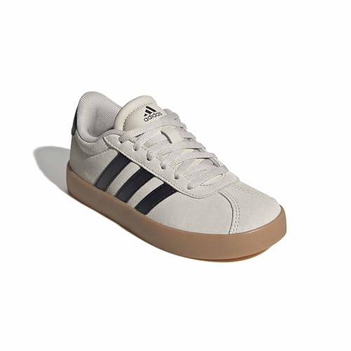 Adidas Unisex-Kids VL Court 3.0, White/Black/Grey, 6Adidas Unisex-Kids VL Court 3.0, White/Black/Grey, 6