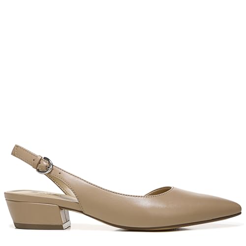 Naturalizer Womens Banks Pump Crème Brulee Beige Leather 8.5 WWNaturalizer Womens Banks Pump Crème Brulee Beige Leather 8.5 WW