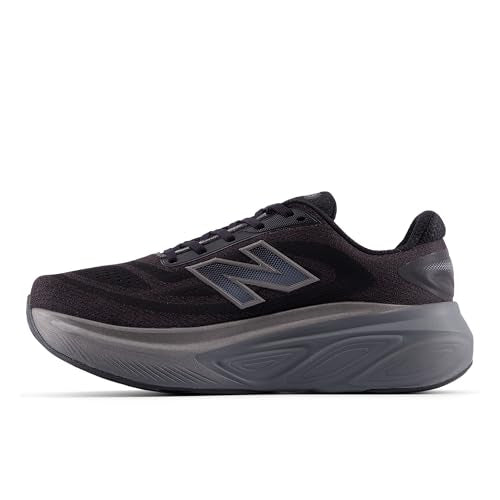 New Balance Men's Fresh Foam X More V6 Running Shoe, Black/Castlerock/Black Metallic, 14 WNew Balance Men's Fresh Foam X More V6 Running Shoe, Black/Castlerock/Black Met…
