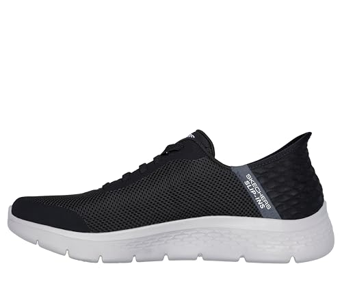 Skechers Men's Hands Free Slip-ins: Go Walk Flex Hands Up Sneaker, Black/Black, 14 X-WideSkechers Men's Hands Free Slip-ins: Go Walk Flex Hands Up Sneaker, Black/Black, 14 X-W…