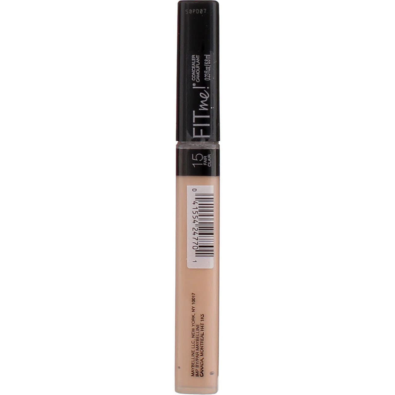 Maybelline Fit Me Liquid Concealer Makeup, Natural Coverage, Lightweight, Conceals, Covers Oil-Free, Cool Ivory (Packaging May Vary)