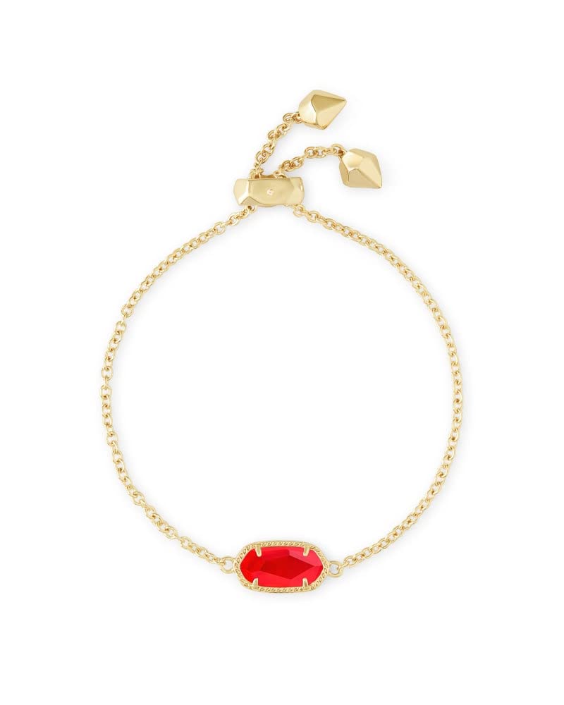 Kendra Scott Elaina Adjustable Chain Bracelet for Women, Fashion Jewelry, Gold-Plated