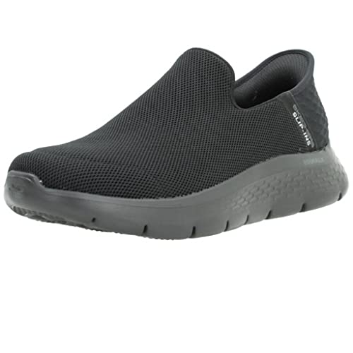 Skechers Men's Go Walk Flex No Hands Hands Free Slip-Ins Sneaker, Black, 10Skechers Men's Go Walk Flex No Hands Hands Free Slip-Ins Sneaker, Black, 10