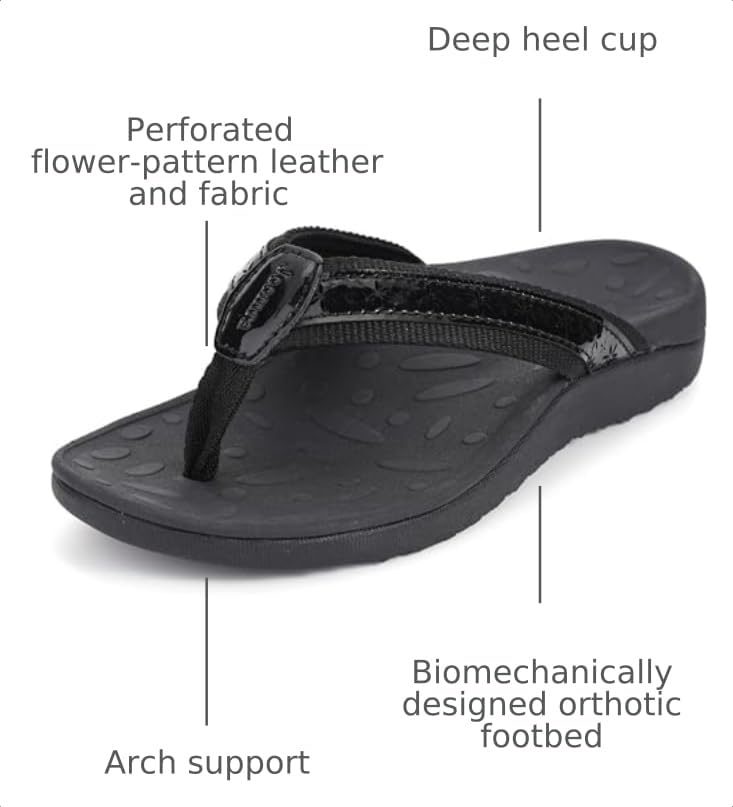 Joomra Arch Support Flip Flops for Women Size 10 Thong Sandals WhiteJoomra Arch Support Flip Flops for Women Size 10 Thong Sandals White