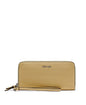 Calvin Klein Women's Key Item Saffiano Continental Zip Around Wallet With Wristlet Strap