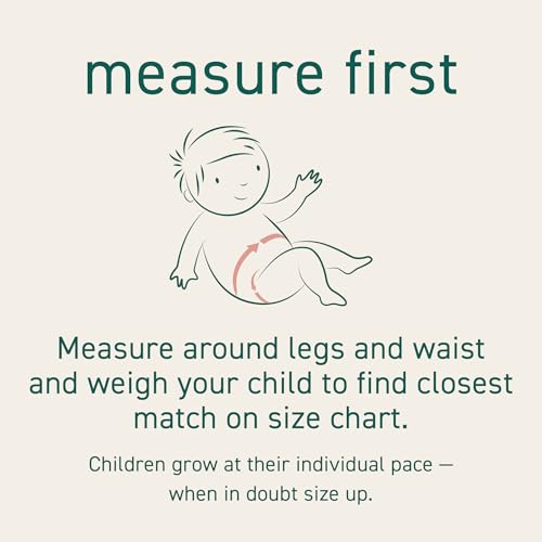 Green Sprouts Unisex Baby Pull-up Reusable Absorbent Swim Diaper, White, 18 Month