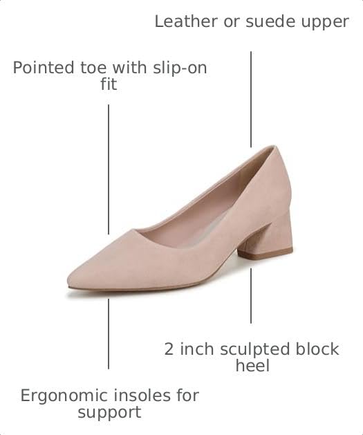 Franco Sarto Womens Racer Pointed Toe Block Heel Pump Black Leather 10 MFranco Sarto Womens Racer Pointed Toe Block Heel Pump Black Leather 10 M