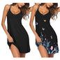 Ekouaer 2 Pack Nightgown for Womens V Neck Nightshirt Racerback Sleeveless Sleepwear Soft Night Shirts Lightweight Pajama Dress (Clearance)