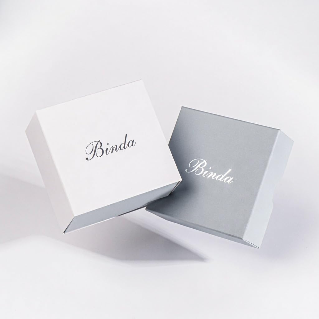 Binda Women's Quartz Watch – Stainless Steel Bracelet, Round Elegant Dial, Suitable for Daily and Formal Wear, Gift Box Included