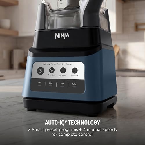 Ninja Professional Plus Blender with Auto-iQ | Smoothie and Ice Cream Maker, Frozen Drink Mixer, Margarita Machine | Total Crushing Pitcher