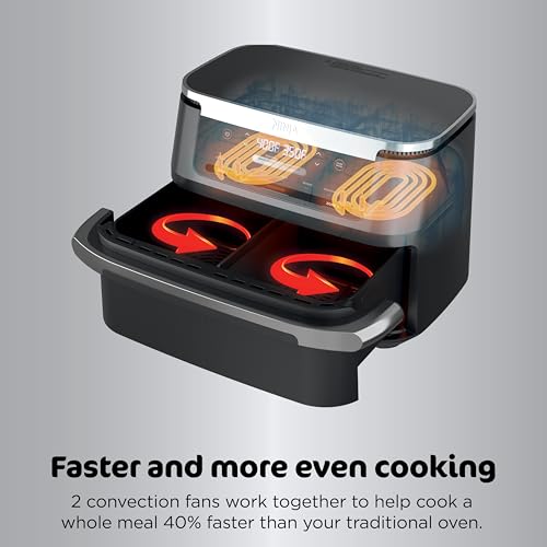 Ninja | Air Fryer | Finish Cooking Multiple Foods at the Same Time