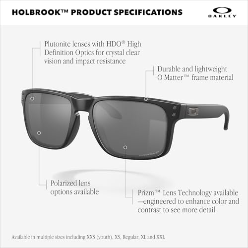 Oakley Mens OO9417 Holbrook XL Square Sunglasses