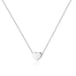 PAVOI 14K Gold Plated Cubic Zirconia Heart Necklace | Cute Dainty Love Pendant Necklaces for Women - Valentines Day Trendy Jewelry