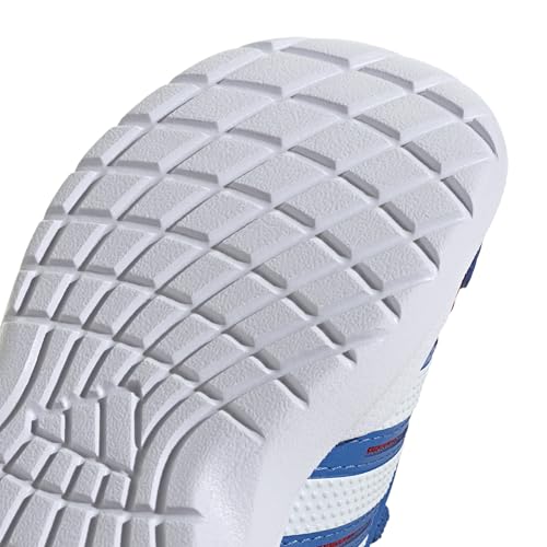 adidas Unisex-Baby Lightorama, White/Purple Burst/Lucid Lemon, 8 adidas Unisex-Baby Lightorama, White/Purple Burst/Lucid Lemon, 8